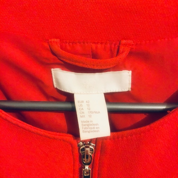 [H&M] Red Jacket - Picture 7 of 9